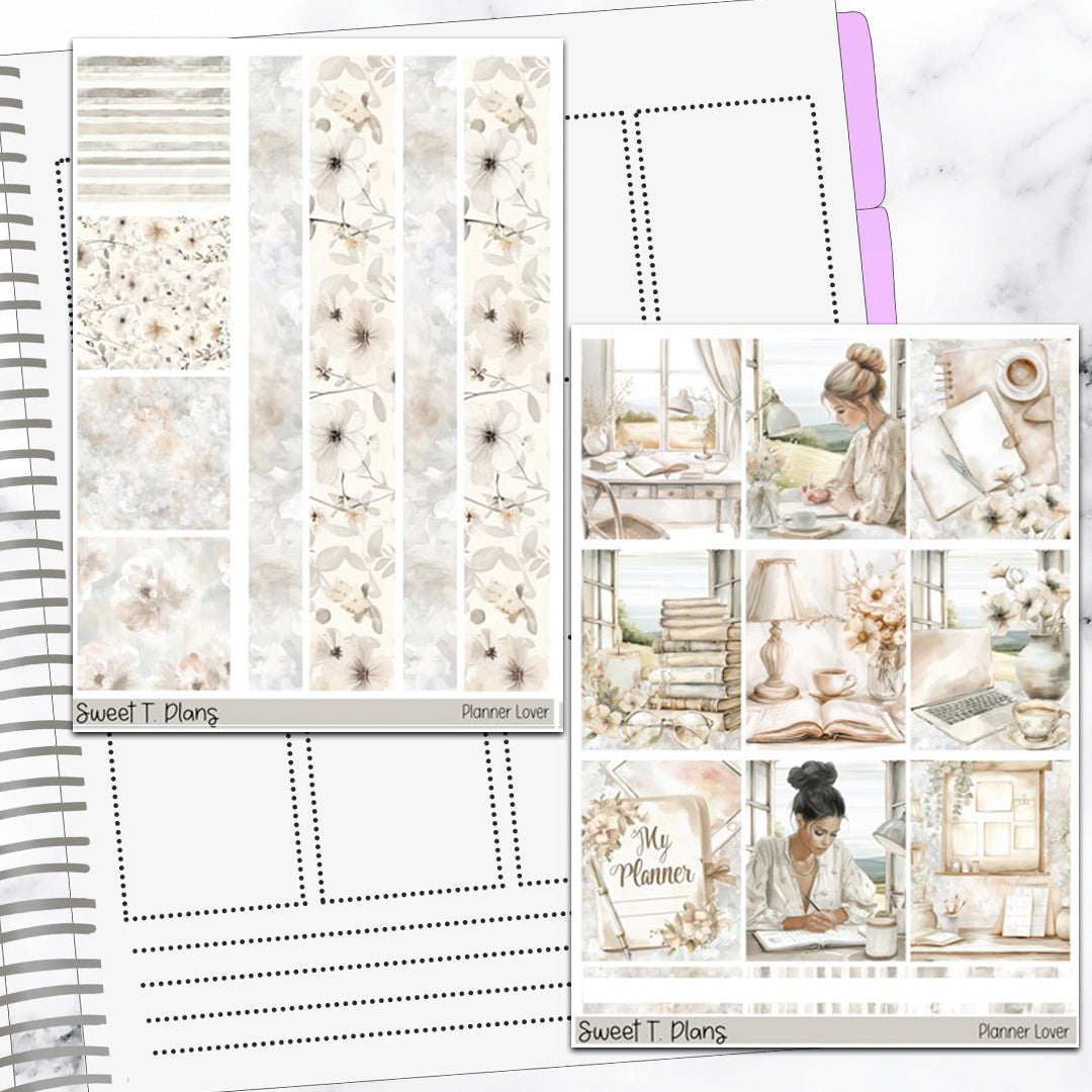 Planner Lover Weekly Sticker Kit Universal Vertical Planners