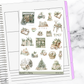 Winter Read Sticker Kit Universal Vertical Planners