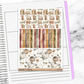 Fall Read Autumn Sticker Kit Universal Vertical Planners