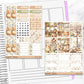 Rustic Easter Vertical Mini/ B6 Print Pression Weekly Sticker Kit
