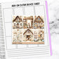 Rustic Easter Vertical Mini/ B6 Print Pression Weekly Sticker Kit