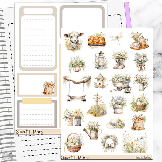 Rustic Springs Deco Sticker Kit