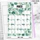 March  Monthly Shamrock Jumbo Sticker A5w A5 B6 Hobonichi Cousin