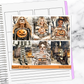 Spooky Season Halloween Vertical Mini/B6 Print Pression Weekly Sticker Kit