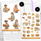 Thankful Thanksgiving  Bundle or Single Sheets Weekly Ultimate Journaling Kit