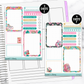 Las Vegas Vacation Girls Trip Bundle or Single Sheets Weekly Ultimate Journaling Kit