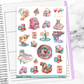 Las Vegas Vacation Girls Trip Hobonichi Cousin Weekly Sticker Kit