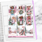 Western Christmas Vertical Mini/B6 Print Pression Weekly Sticker Kit