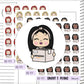 Aleyna Online Order Shopping Planner Sticker Sheet (AD111)