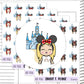 Aleyna  Theme Park Planner Sticker Sheet (AD106)