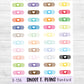 Band Aid Planner Sticker Sheet (D136)