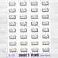 Open Book Reading Planner Sticker Sheet (D117)