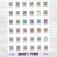 Stove Top Planner Sticker Sheet (D141)