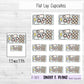 Cupcake Baking Flat Lay Planner Sticker Sheet (F101)
