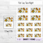 Taco Night Flat Lay Planner Sticker Sheet (F107)