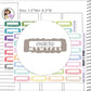 Habit Tracker Planner Sticker Sheet